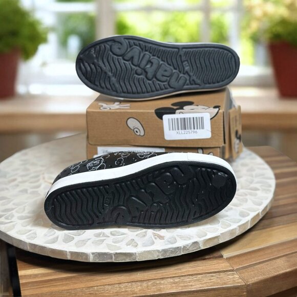Native Kids X Disney Jefferson Print Slip-on Water Shoes Mickey Doodle Size J 1 - Picture 12 of 14